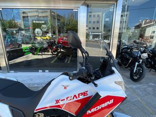 Moto Morini X-Cape '24 650 61PS Carrara White  ΝΕΑ ΤΙΜΗ!