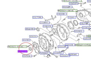 Τσιμούχα σασμάν NISSAN Patrol Y60 Y61 TERRANO R20  -RD28 TB42 TB48 ZD30 1991-2010 # 3311101J00 /ΓΝΗΣΙO