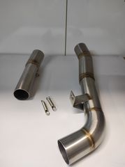 Link pipes Kawasaki Z1000 (2007-2010) για τελικά Φ51