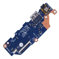 Πλακέτα USB - Power Button Board για Laptop Dell Inspiron 15 3510 3511 3525 LS-L241P GDM50 VWVFG 0VWVFG 0C6CMN C6CMN Audio Port SD Card Reader IO Circuit Board με καλωδιοταινία ( Κωδ.1-BRD171 )
