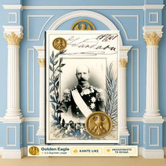 Βασιλιάς Γεώργιος Α' των Ελλήνων [Καρτποσταλ SIP: Paris (1901] / Georges Roi De Grece, Βασιλεία