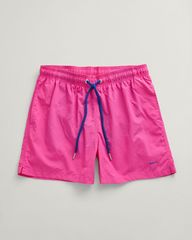 GANT Ανδρικό Μαγιό Μονόχρωμο Swim Shorts Ροζ