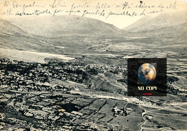 Καρτποσταλ (1940) Αργυρόκαστρο, πόλη της Βορείου Ηπείρου - Argirokastro - Gjirokaster ΙΙ