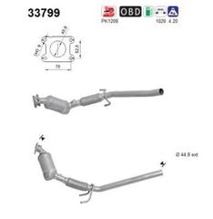 ΚΑΤΑΛΥΤΗΣ VW POLO 1.0cc 2014-2017      KARALOIZOS exhaust 