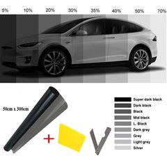 Carro 236521 Αντιηλιακές Μεμβράνες Φιμέ 50cm x 3m μεμβράνη, σπάτουλα , κοπίδι 3 Τεμάχια