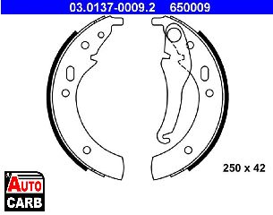 Σετ Σιαγονων Φρενων . 03013700092 για BMW 1500-2000 1962-1972, BMW 3 1975-1992, BMW 5 1972-1981