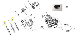 Φλάντζα Εισαγωγής Ψεκασμού Sym VF.185 2020-2020 16201-VF3-000