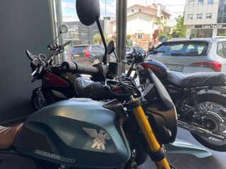 Moto Morini Seiemmezzo '24 SCR 650 61PS  Blue Storm ΕΤΟΙΜΟΠΑΡΑΔΟΤΟ!