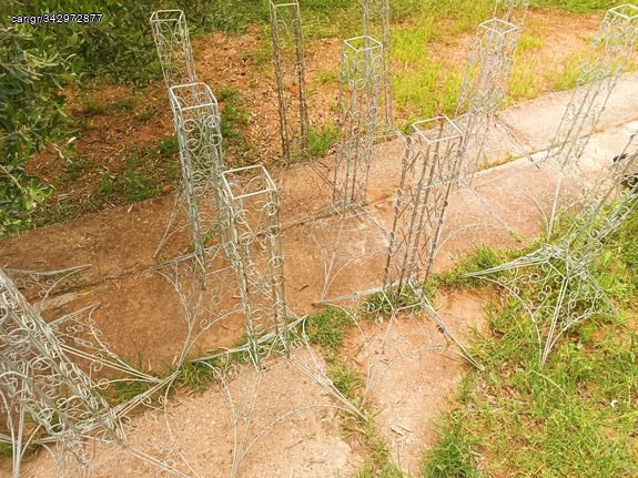 Βάσεις μεταλλικές για Λαμπάδες Γάμου / Βαπτίσεως -  Κηροστάτες - Ανθοστήλες - Κηροπήγια-thumb-1