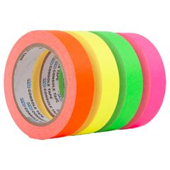 Pro Console PROCONS12MIX Neon Mix Pack 12mm x 25m - Protapes and Specialties
