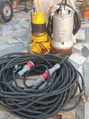 ΑΝΤΛΙΕΣ ΑΜΜΟΛΗΨΙΑΣ ΕΝΟΙΚΙΑΖΟΝΤΑΙ  200 Κυβικα την Ωρα  τριφασικες /λασπες/λυματα/πηγαδια εκβαθυνση-thumb-9