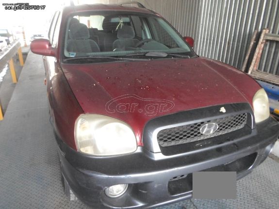 HYUNDAI SANTA FE ΜΟΝΤΕΛΟ: 2000-2005 ΚΥΒΙΚΑ: 2400CC ΚΩΔ. ΚΙΝΗΤΗΡΑ: G4JS ECO9827