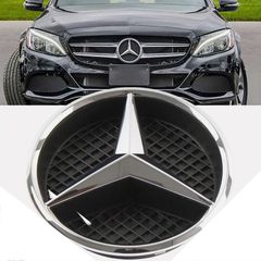 ΣΗΜΑ FRONT GRILLE CHROME STAR BADGE FIT MERCEDES BENZ A C B GLA GLK CLA CLS E-class