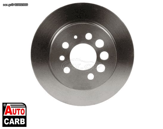 Δισκοπλακα BOSCH 0986478143 για VOLVO 164 1968-1975, VOLVO 240 1974-1993, VOLVO 260 1974-1985