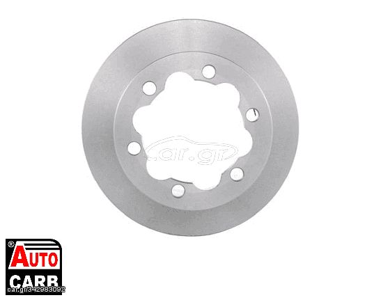 Δισκοπλακα BOSCH 0986478555 για MERCEDES-BENZ SPRINTER 1995-2012, MERCEDES-BENZ VARIO 1996-, VW LT 1996-2006