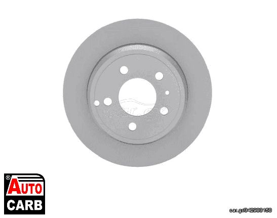 Δισκοπλακα BOSCH 0986478628 για VOLVO 850 1991-1997, VOLVO C70 1997-2005, VOLVO S70 1996-2000