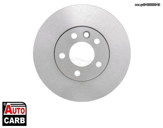 Δισκοπλακα BOSCH 0986479211 για VW CALIFORNIA 2003-2015, VW MULTIVAN 2003-2015, VW TOUAREG 2002-2013