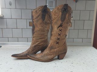 καουμπόικες μπότες (cowboy boots) Νο 39