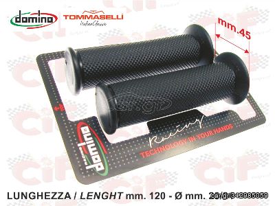 ΧΕΙΡΟΛΑΒΕΣ ΣΕΤ DOMINO ΙΤΑΛΙΑΣ ΜΗΚΟΣ 120mm 20/24, ΓΙΑ SCOOTERS   KYMCO - HONDA - PEUGEOT - PIAGGIO - YAMAHA.