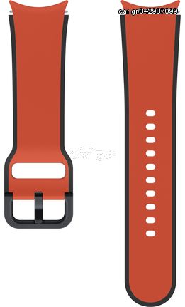 Two-tone Sport Strap for Samsung Galaxy Watch6 / Classic / Watch5 / Pro / Watch4 Series, 20mm, S/M, Red ET-STR90SREGEU Retail
