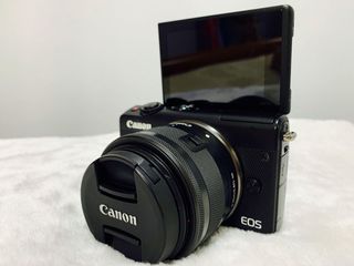 Canon EOS M100 15-45mm Kit ΚΑΙΝΟΥΡΙΑ +ΕΓΓΥΗΣΗ! 24,2MP Mirrorless Camera FlipScreen WiFi EF-M 15-45 mm TouchScreen