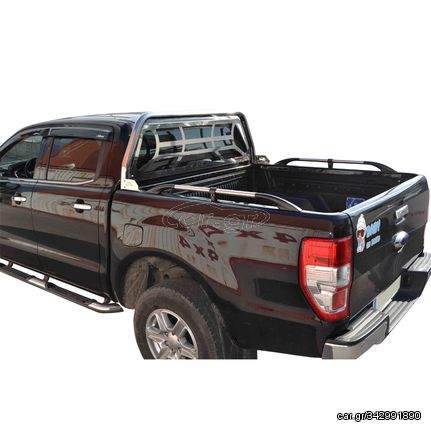 ROLL-BAR+ΑΨΙΔΑ RB 406+APS 96 FORD RANGER T6 2012+ , T7 2017+ & T8 2020+