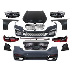 Body Kit Για Bmw 7 F01/F02 09-12 Upgrade To 7 G12 Facelift 2020 Look Προυλακτήρες, Φτερά, Καπό, Φανάρια