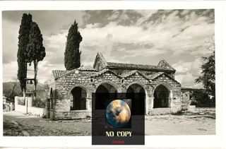 Καρτποσταλ (δεκ. 1960) Βυζαντινός ναός Αγίας Θεοδώρας στη πόλη της Άρτας - Arta Ήπειρος