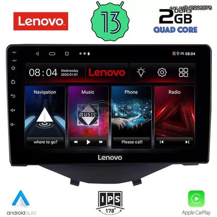 LENOVO LVD 4715_CPA CLIMA (9inc) MULTIMEDIA TABLET OEM CITROEN C1-PEUGEOT 108-TOYOTA AYGO mod. 2014+