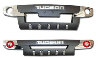 Εμπρόσθιο bull - bar και πίσω roll - bar για  για Hyundai Tucson (2004-2010) - 2τμχ. AutoEuro