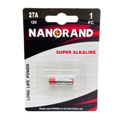 ΜΠΑΤΑΡΙΑ ΑΛΚΑΛΙΚΗ 12V 27A 1τμχ NANORAND