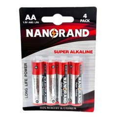 ΜΠΑΤΑΡΙΑ AA 4 ΤΕΜΑΧΙΑ ΑΛΚΑΛΙΚΗ NANORAND