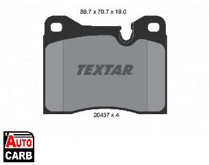 Πολλαπλασιαστής TEXTAR 20437 για BMW 5 1972-1987, BMW 6 1975-1989