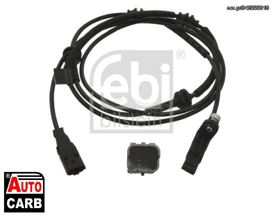 Αισθητηρας Στροφες Τροχου FEBI BILSTEIN 36947 για CITROEN C6 2005-2012, PEUGEOT 407 2004-2011