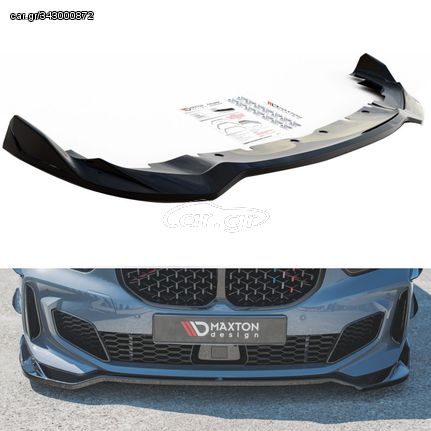 Μπροστινό Spoiler Για Bmw 1 F40 2019+ 135M & M-Packet Γυαλιστερό Μαύρο Maxton Design 1 Τεμάχιο AutoEuro