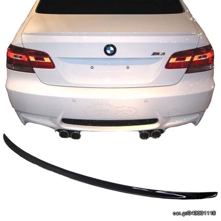 Αεροτομή Πορτ Παγκάζ Για Bmw 3 E92 05-11 M3 Look Lipspoiler Από Abs Πλαστικό AutoEuro