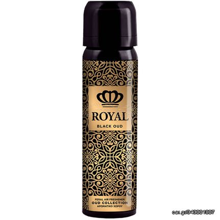 Αρωματικό Αυτοκινήτου Spray Feral Royal Collection Black Oud 70ml AutoEuro