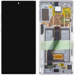 LCD Display Module for Samsung Galaxy Note 10+ 5G N976 / Note 10+ N975, White GH82-20838B, GH82-20900B Service Pack