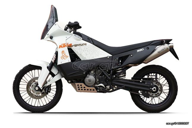 HP CORSE Εξατμίσεις Διπλά Τελικά Sp1 Titanium  ΚΤΜ 990 Adventure