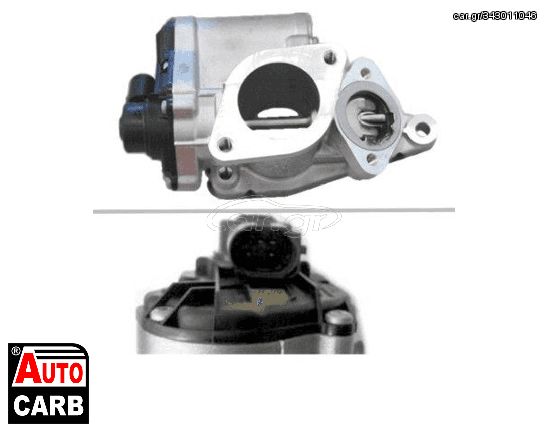 Πεταλούδα Γκαζιού MEAT & DORIA 88112 για RENAULT LAGUNA 2001-2007, RENAULT MEGANE 2001-2012, RENAULT SCÉNIC 2003-2010