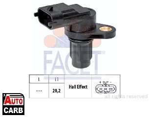 Αισθητηρας Στροφες Τροχου FACET 90573 για HYUNDAI ELANTRA 2005-, HYUNDAI i10 2007-, HYUNDAI i20 2008-