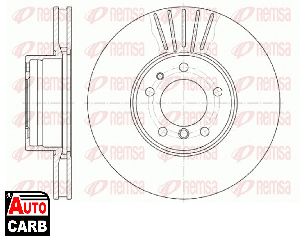 Δισκοπλακα REMSA 6511.10 για ALPINA B10 1996-2004, BMW 3 1991-1999, BMW 5 1995-2004