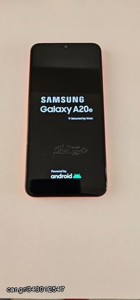 Samsung Galaxy A20e.        