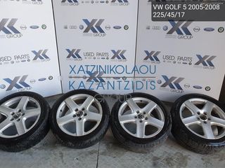 VW GOLF 5 2005-2008  4ΑΔΑ ΖΑΝΤΕΣ 225-45-17