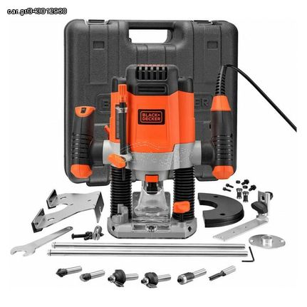 Κάθετη Φρέζα 1200W Black and Decker KW1200EKA