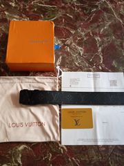 Louis Vuitton Belt 40mm Black Buckle 105 cm