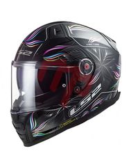 ΚΡΑΝΟΣ LS2 FF811 Vector II Tropical Black/White Full Face 1500gr με Pinlock MOTOPAPADOGIANNIS