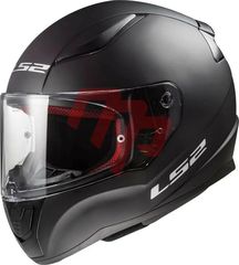 ΚΡΑΝΟΣ LS2 Rapid FF353 Solid MATT BLACK Full Face ECE 22.05 1300gr MOTOPAPADOGIANNIS