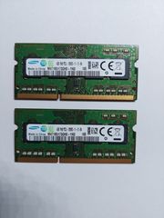 8GB (2x4) RAM Sodimm PC3L-12800S για Laptop