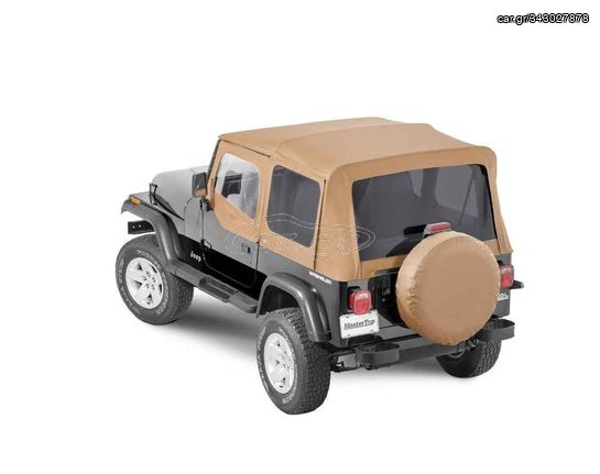 Μπεζ οροφή (soft top) για Jeep Wrangler YJ